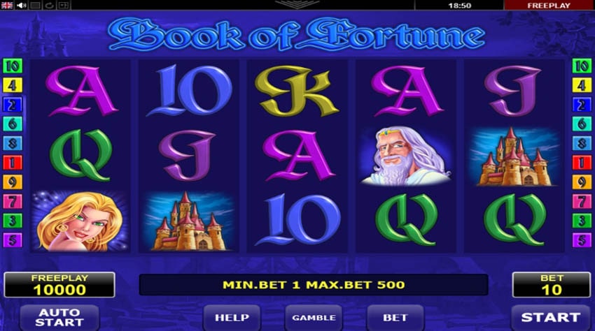 игровой автомат book of fortune